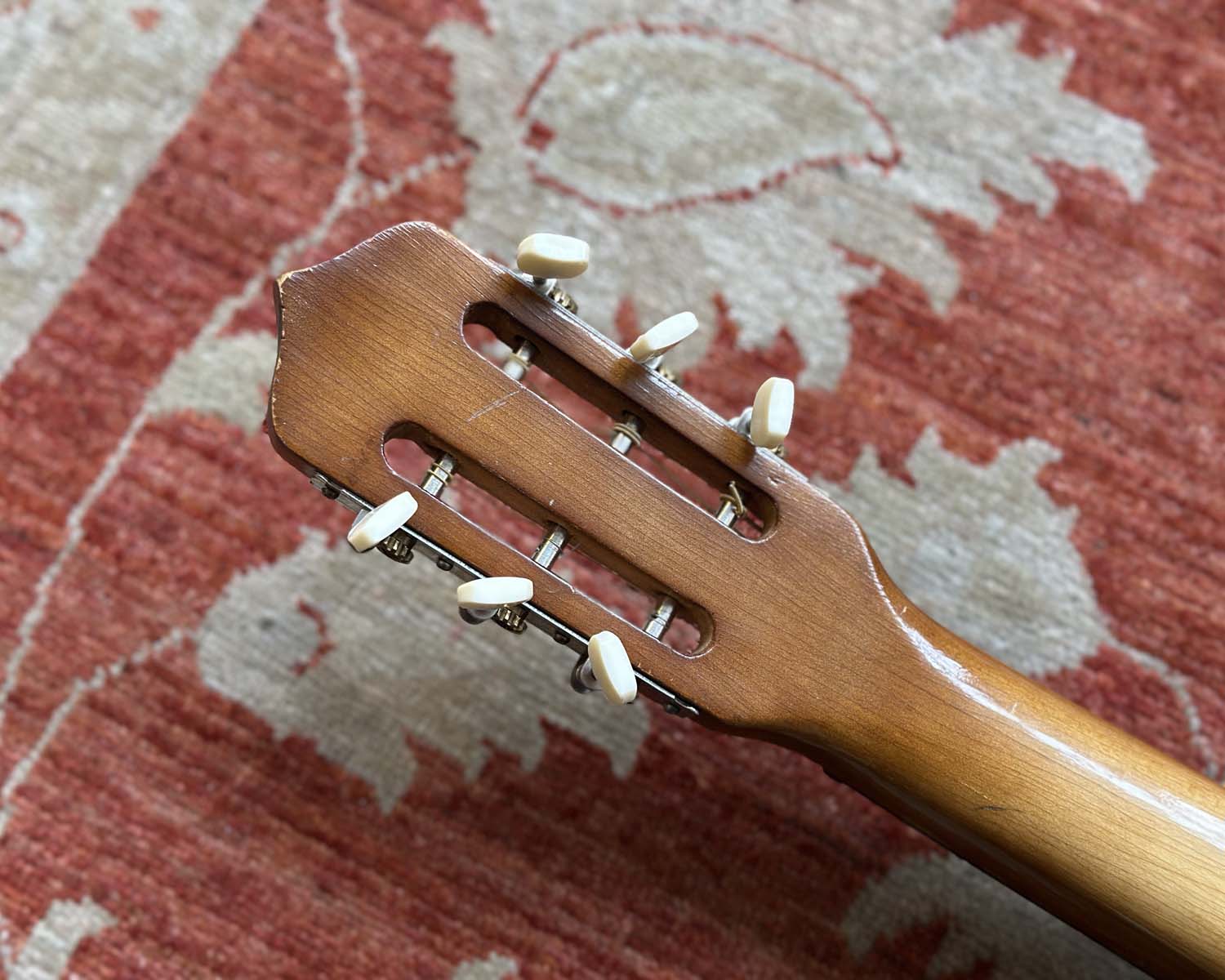 1960s Jason (Nagoya Suzuki) 'No. 5' Parlour Acoustic Guitar - Image 7