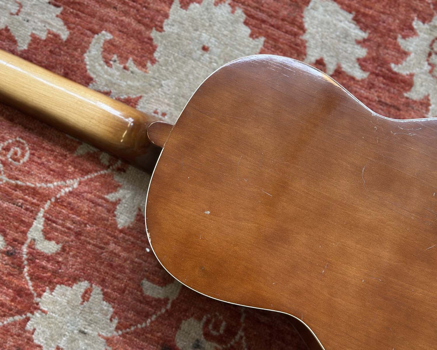 1960s Jason (Nagoya Suzuki) 'No. 5' Parlour Acoustic Guitar - Image 9