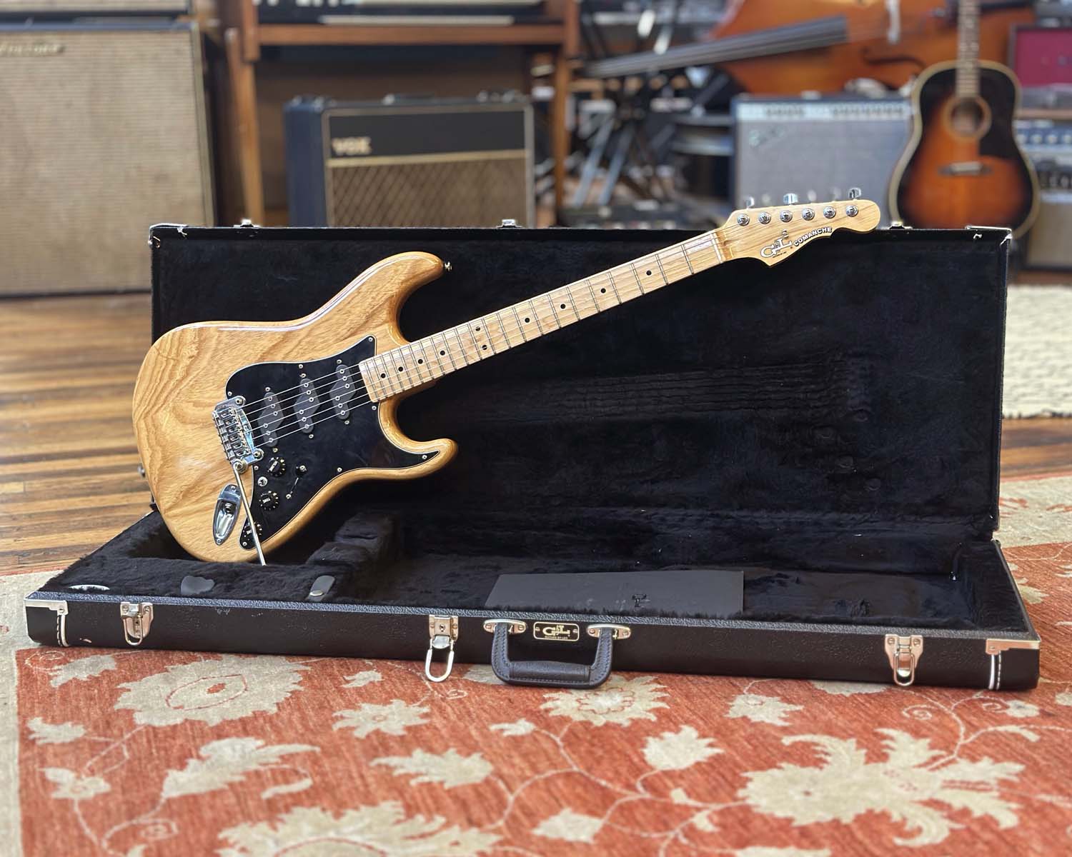 2019 G&L Fullerton Deluxe Comanche - Vintage Natural - Image 11