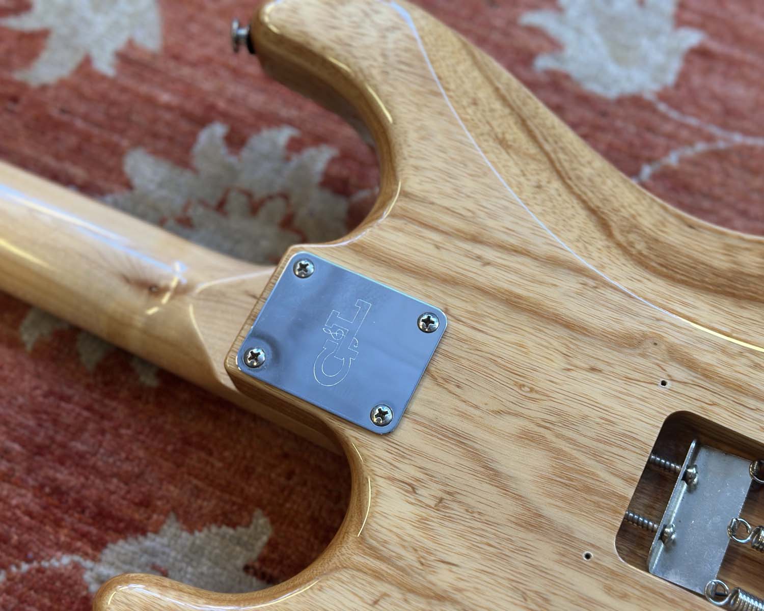2019 G&L Fullerton Deluxe Comanche - Vintage Natural - Image 8