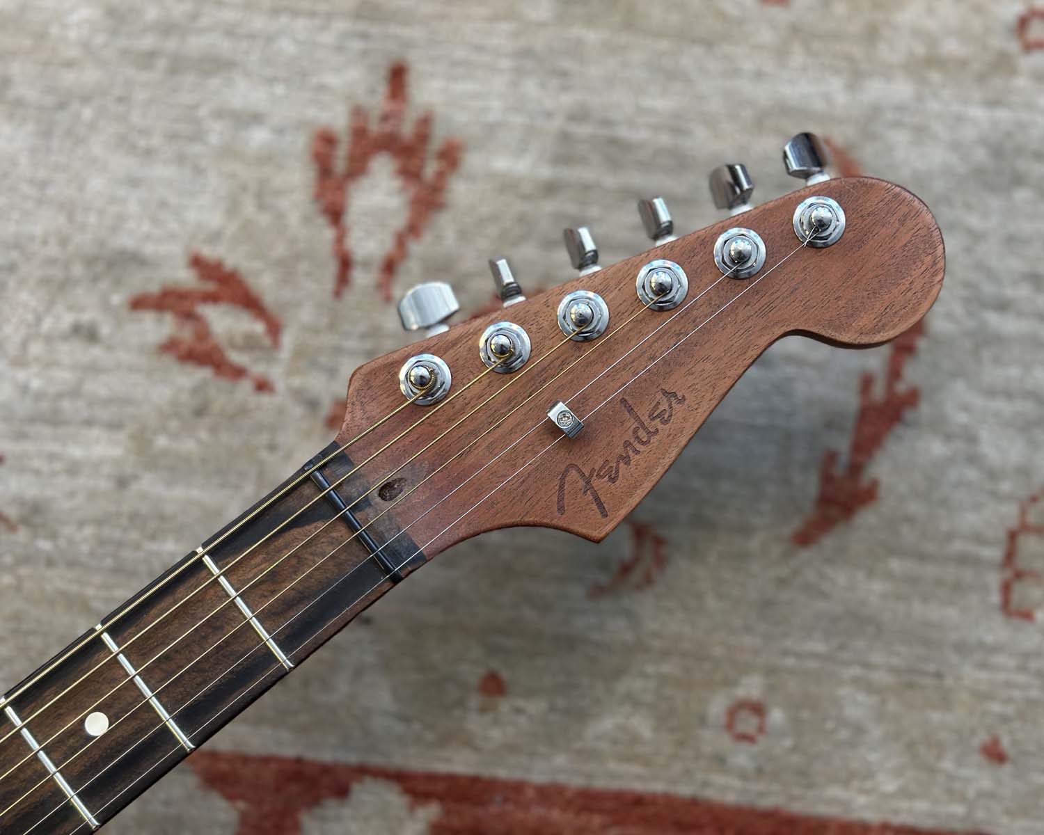2022 Fender American Acoustasonic Jazzmaster - Natural - Image 2