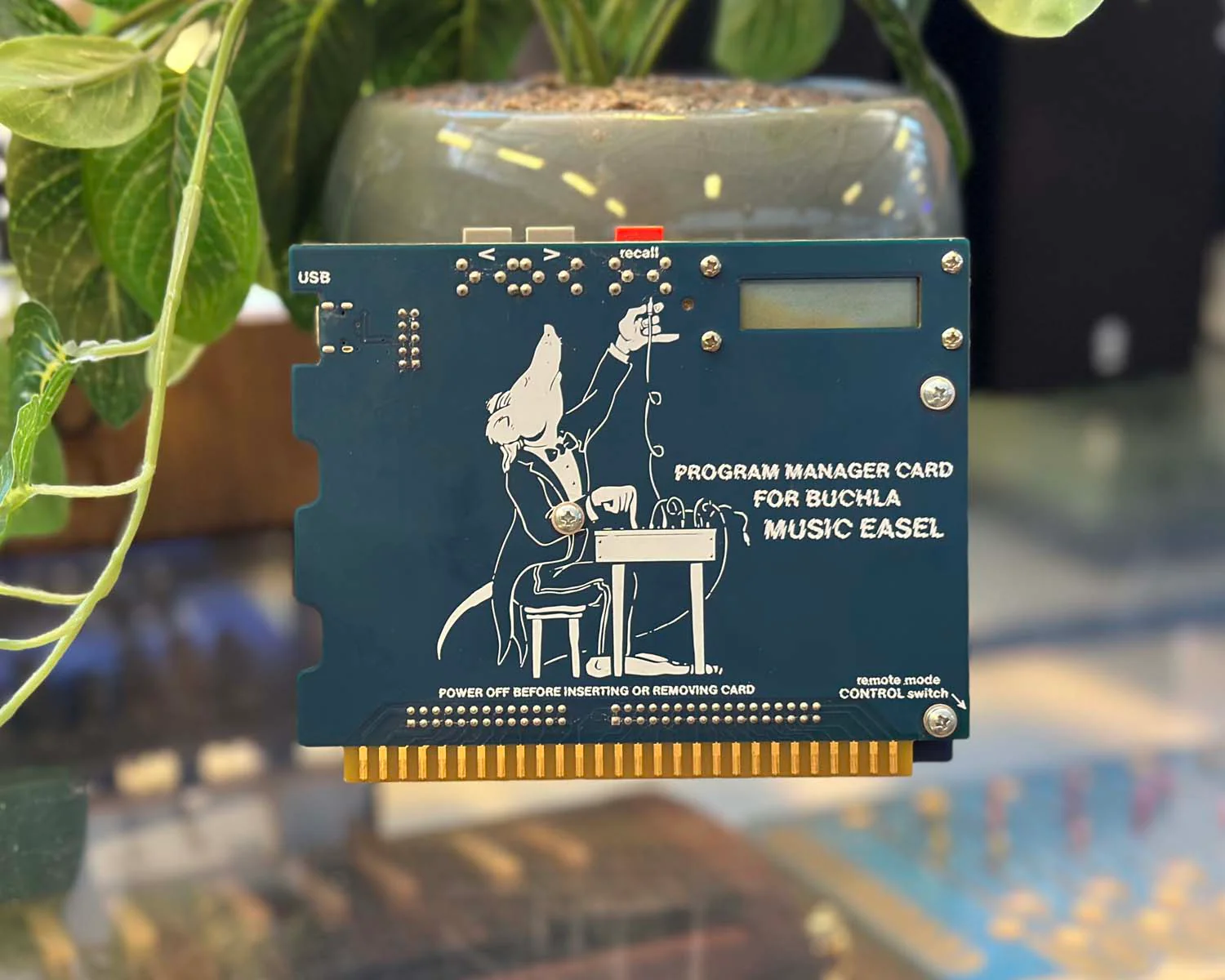Buchla Program Manager Card