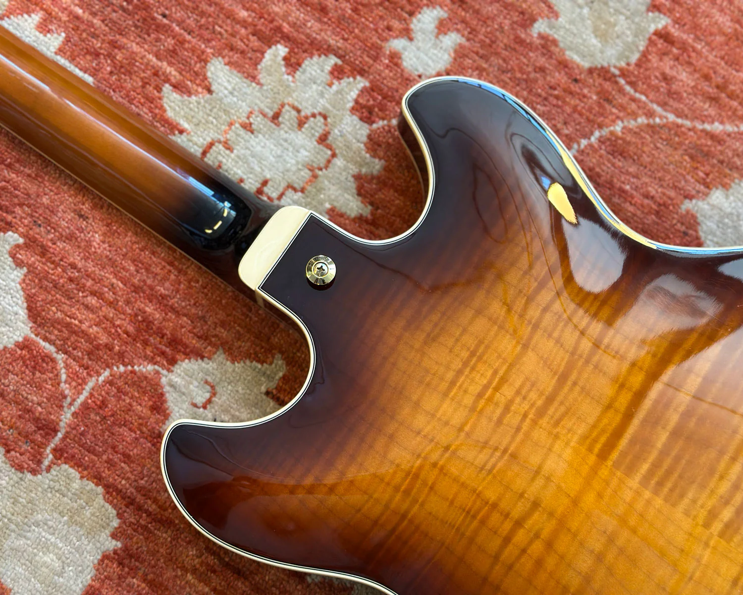 Ibanez AS93FM - Expressionist Artcore Violin Sunburst Hollowbody Guitar - Image 3