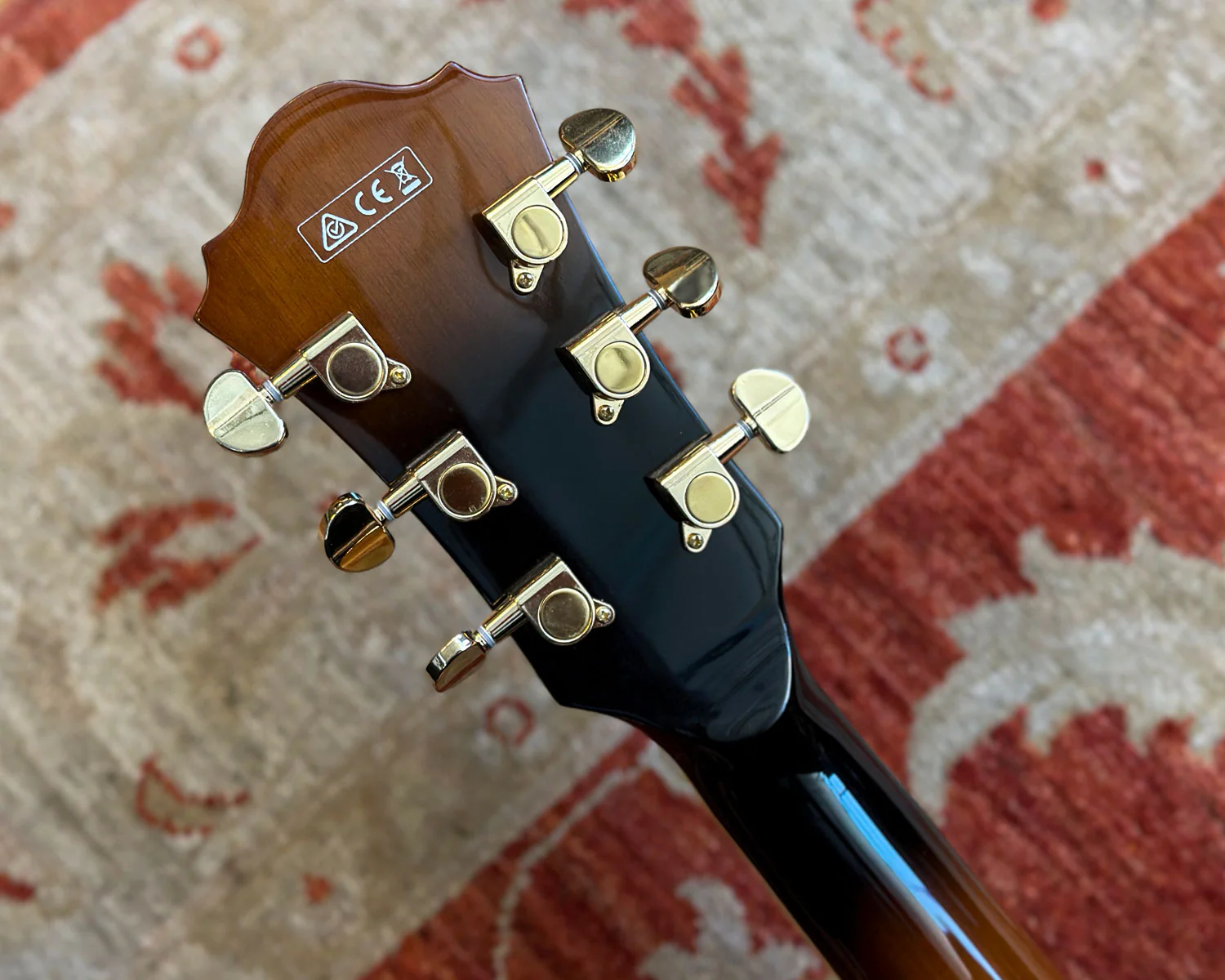 Ibanez AS93FM - Expressionist Artcore Violin Sunburst Hollowbody Guitar - Image 7
