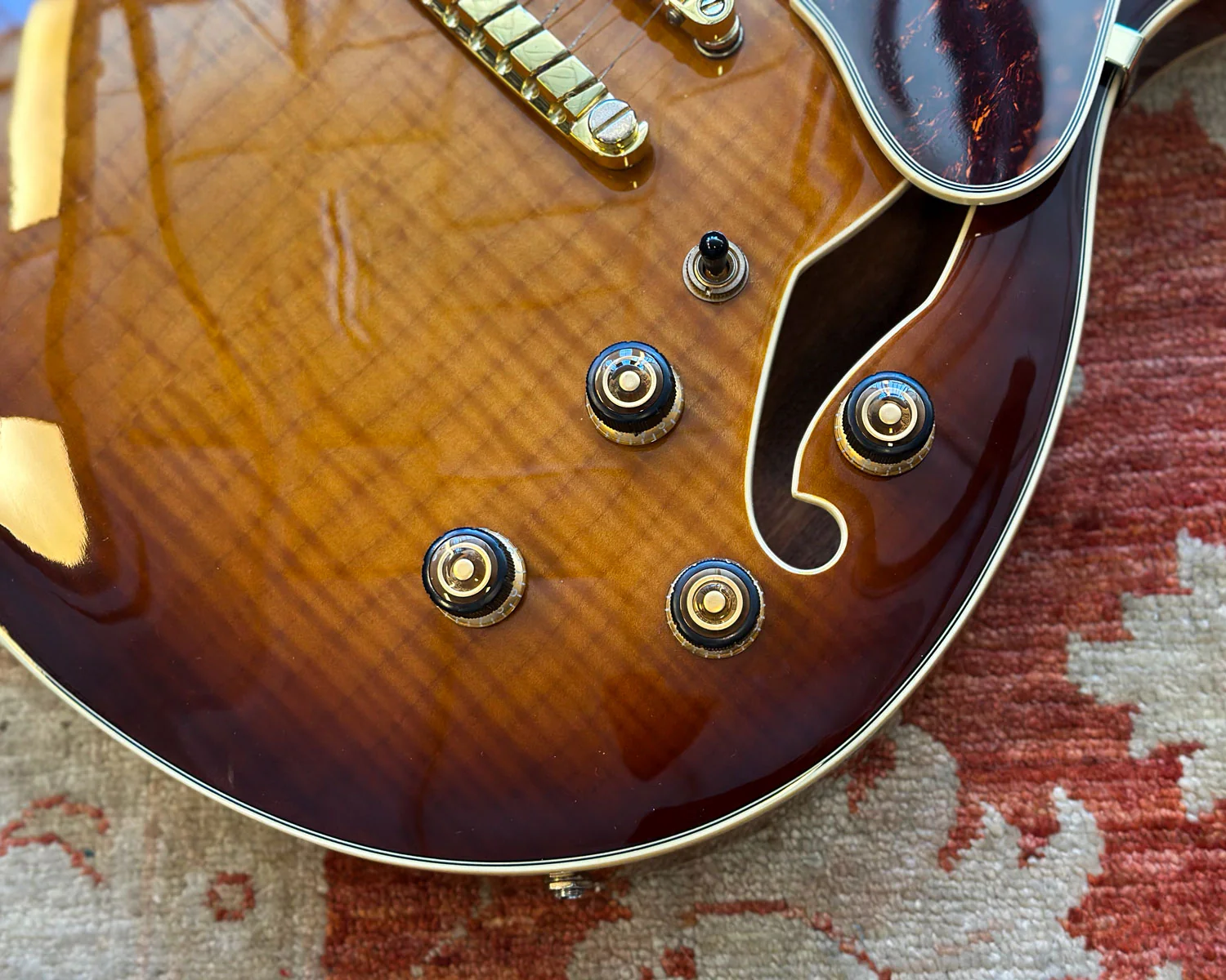 Ibanez AS93FM - Expressionist Artcore Violin Sunburst Hollowbody Guitar - Image 9
