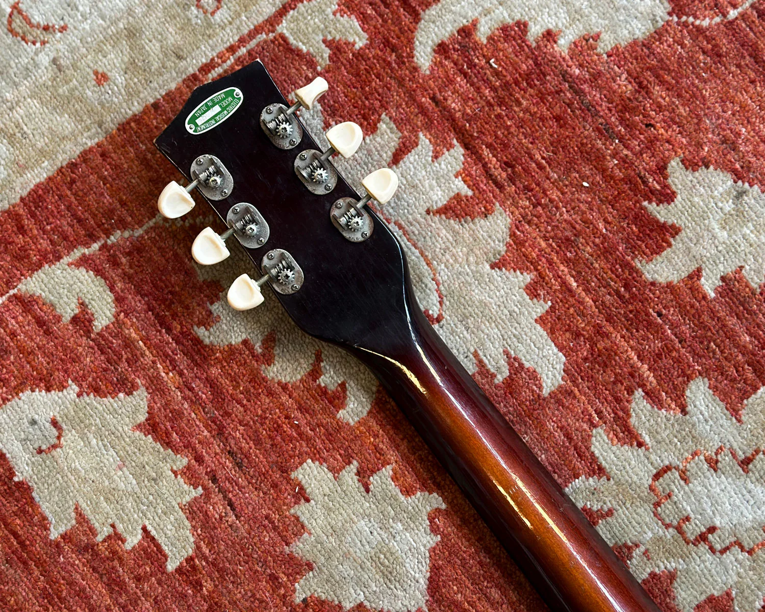 1960s Teisco Model 54 Hollowbody Guitar - Image 6