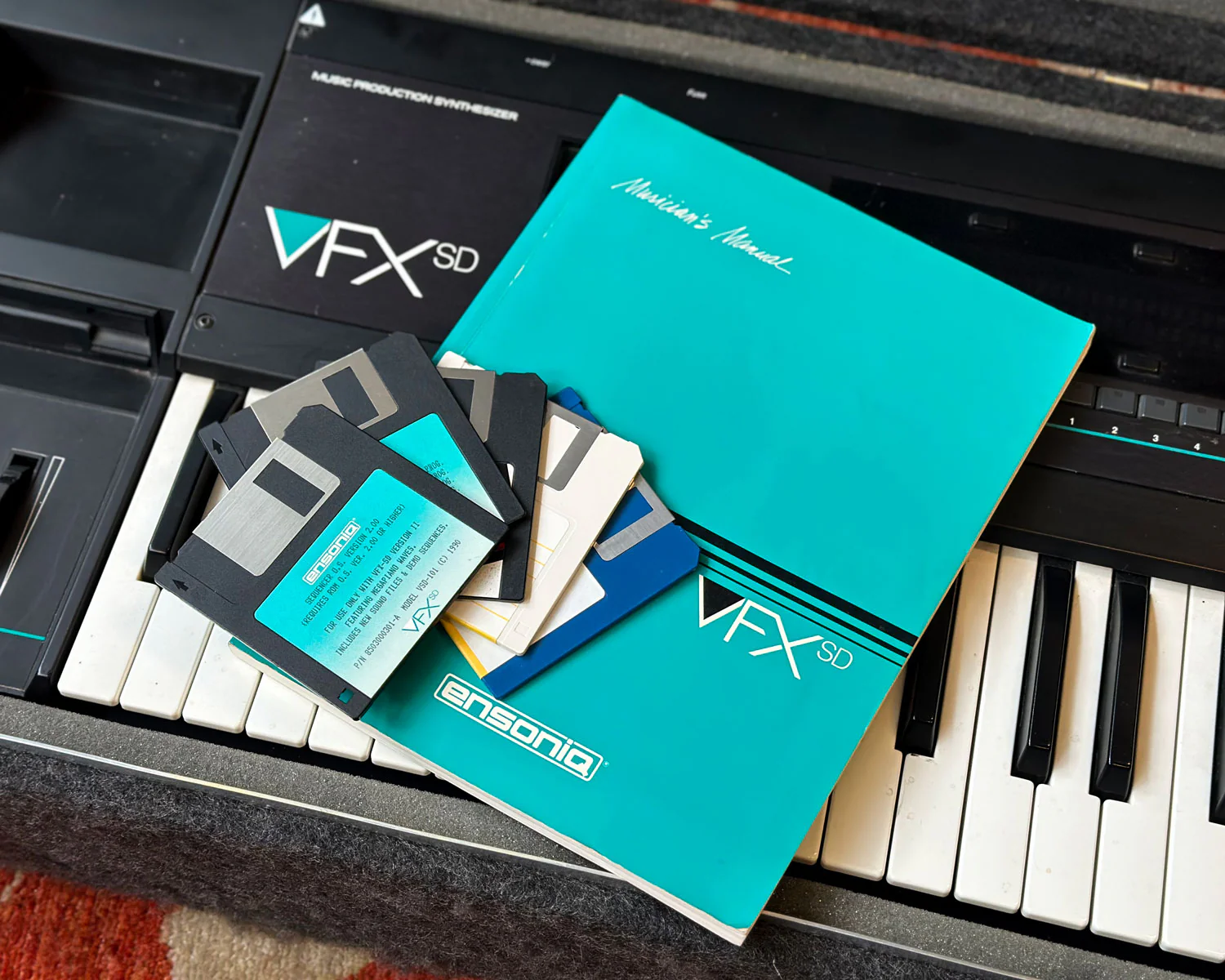 Ensoniq VFXsd Music Production Synthesizer - Image 9