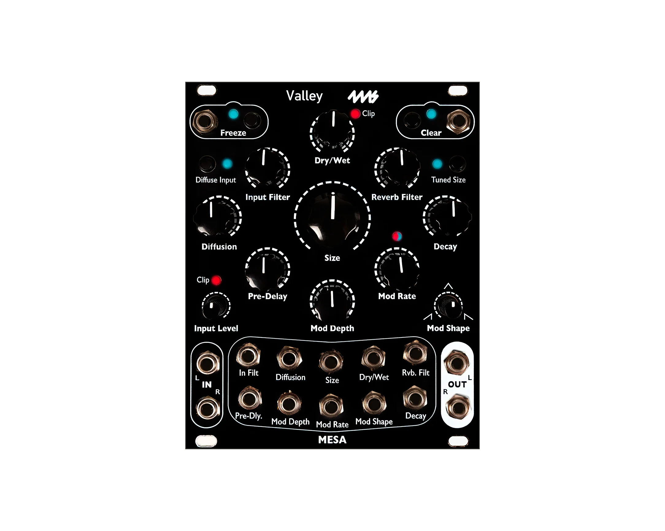 4ms Mesa High-Fidelity Reverb Module