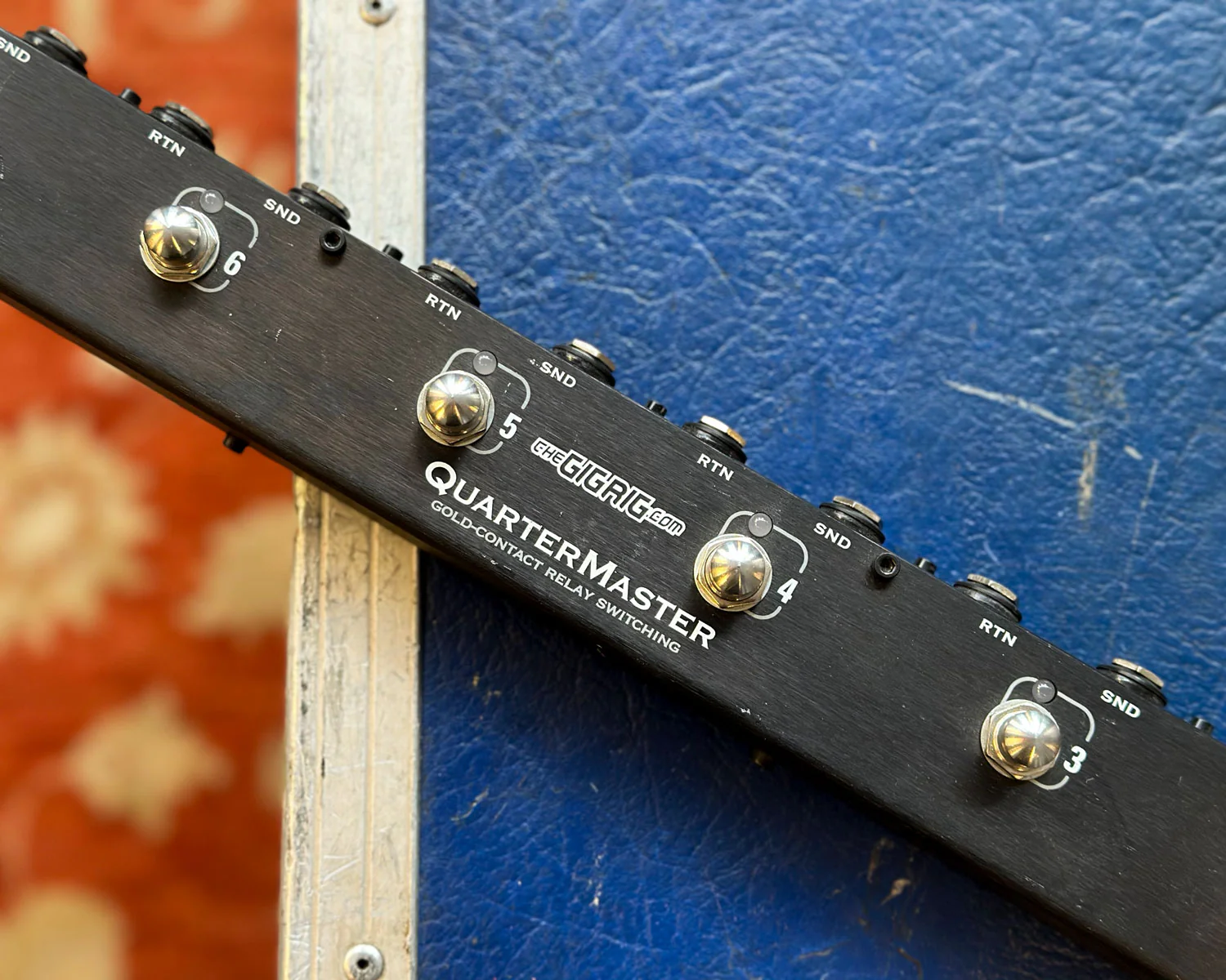 The GigRig QuarterMaster 8 Gold-Contact Relay Switching Pedal - Image 6