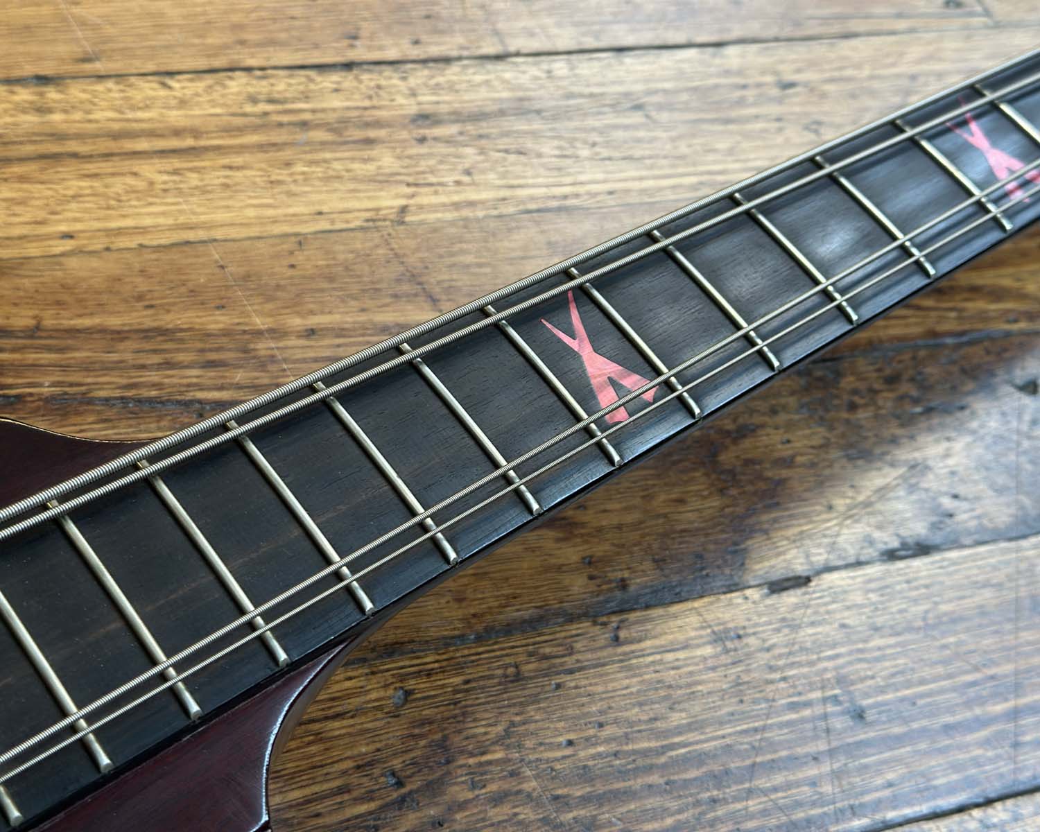 2008 Gibson Thunderbird IV Nikki Sixx Signature Model -  "Blackbird" - Satin Cherry w/ OHSC - Image 13