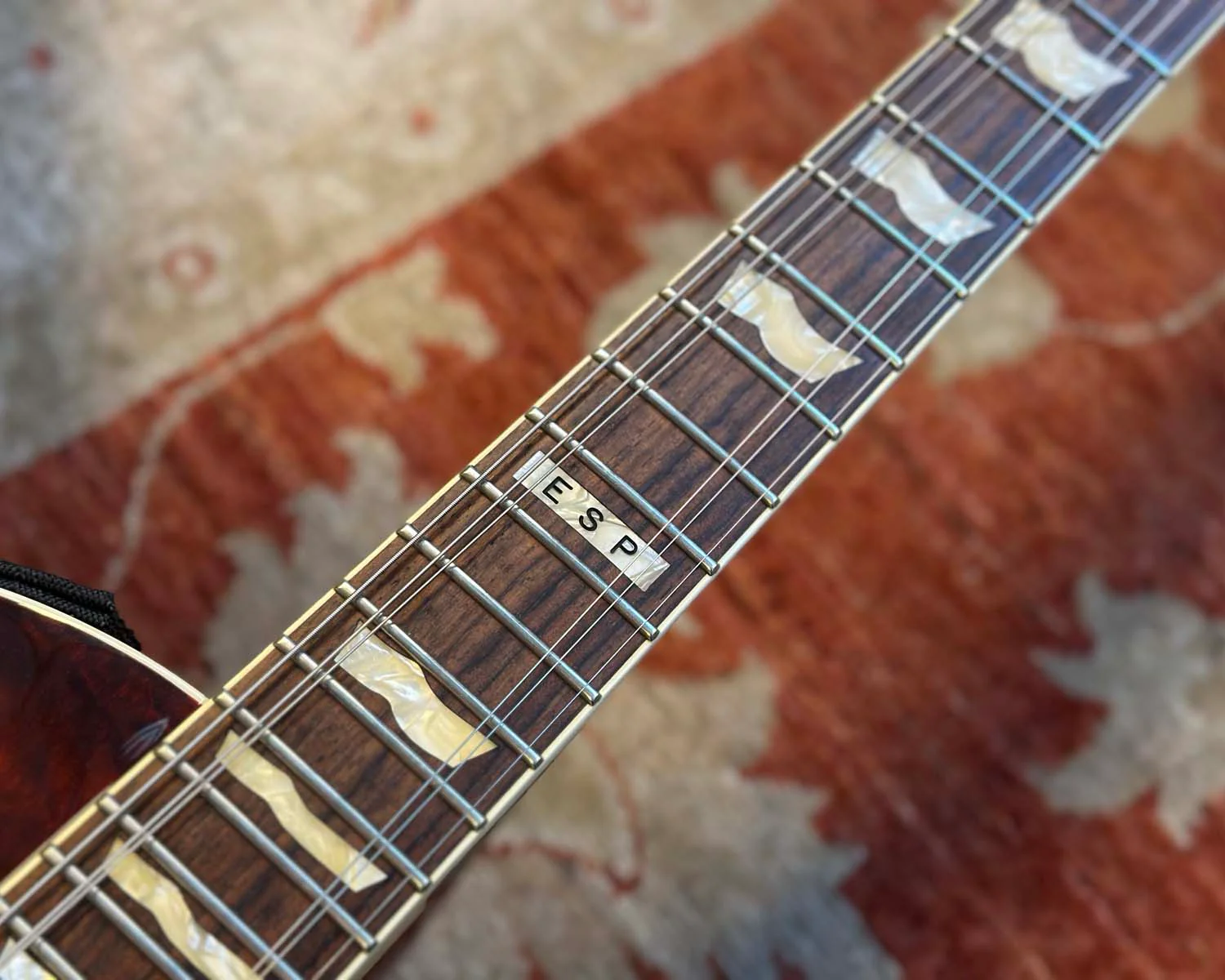 2003 ESP Eclipse II Standard Series QM (4-Knob) w/ OHSC - Image 10