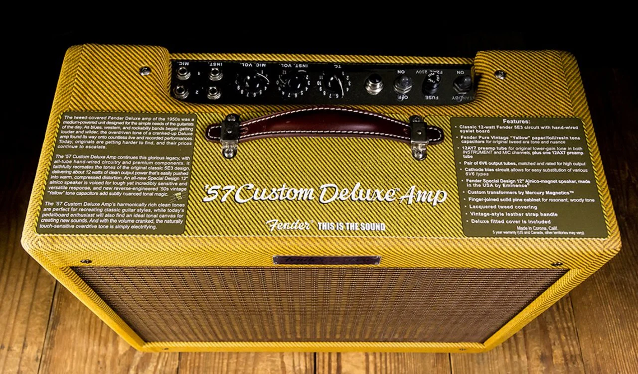 Fender '57 Custom Deluxe Valve Combo - Image 4