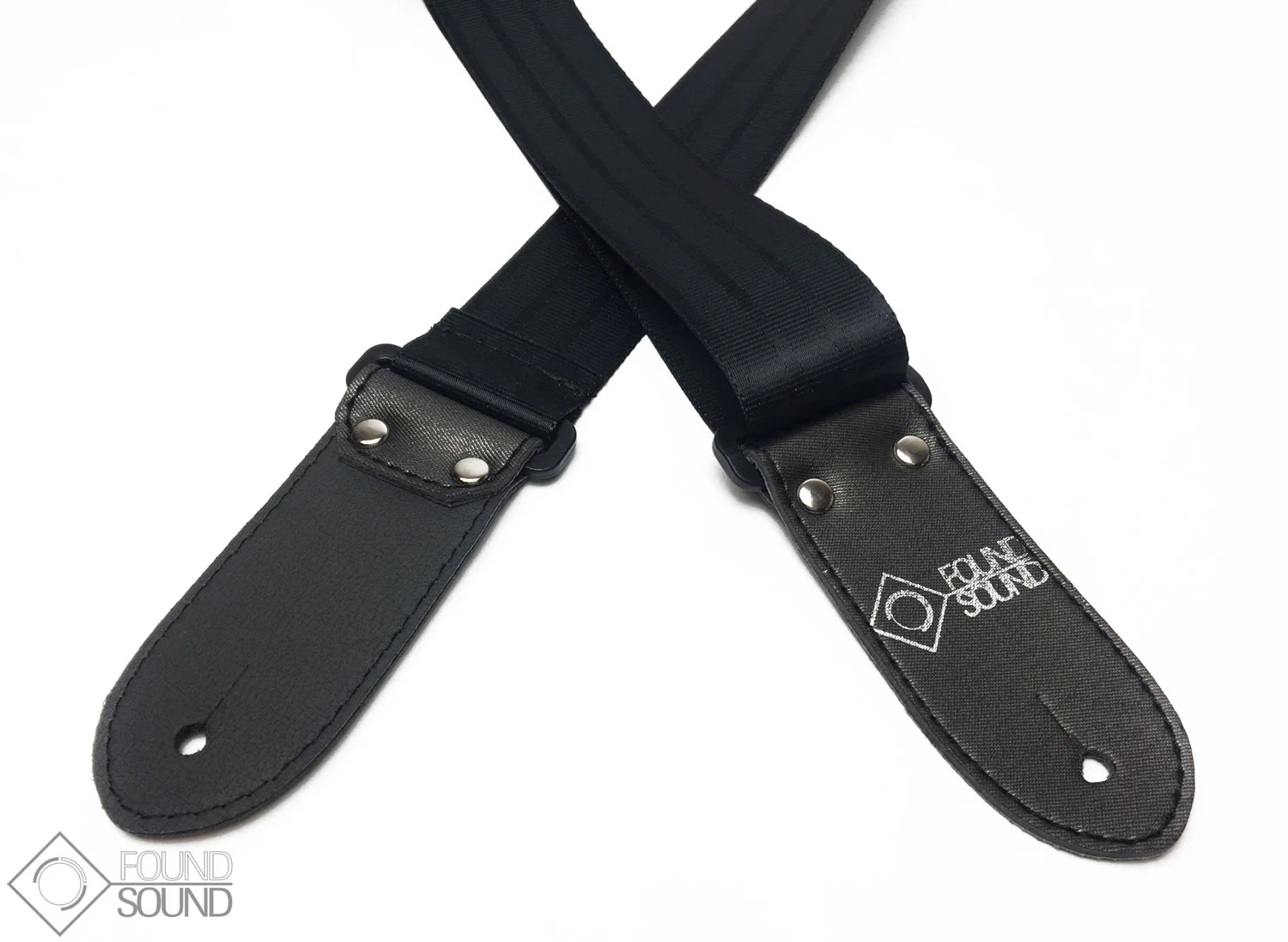 DSL SB20 Black Seatbelt Guitar Strap