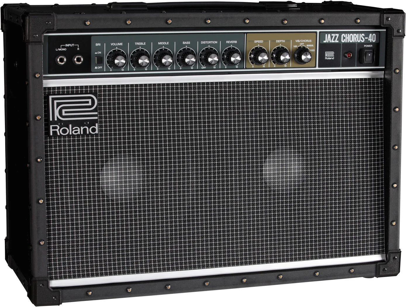 Roland JC-40 Jazz Chorus 40 Watt Twin Speaker Guitar Amplifier - Image 9