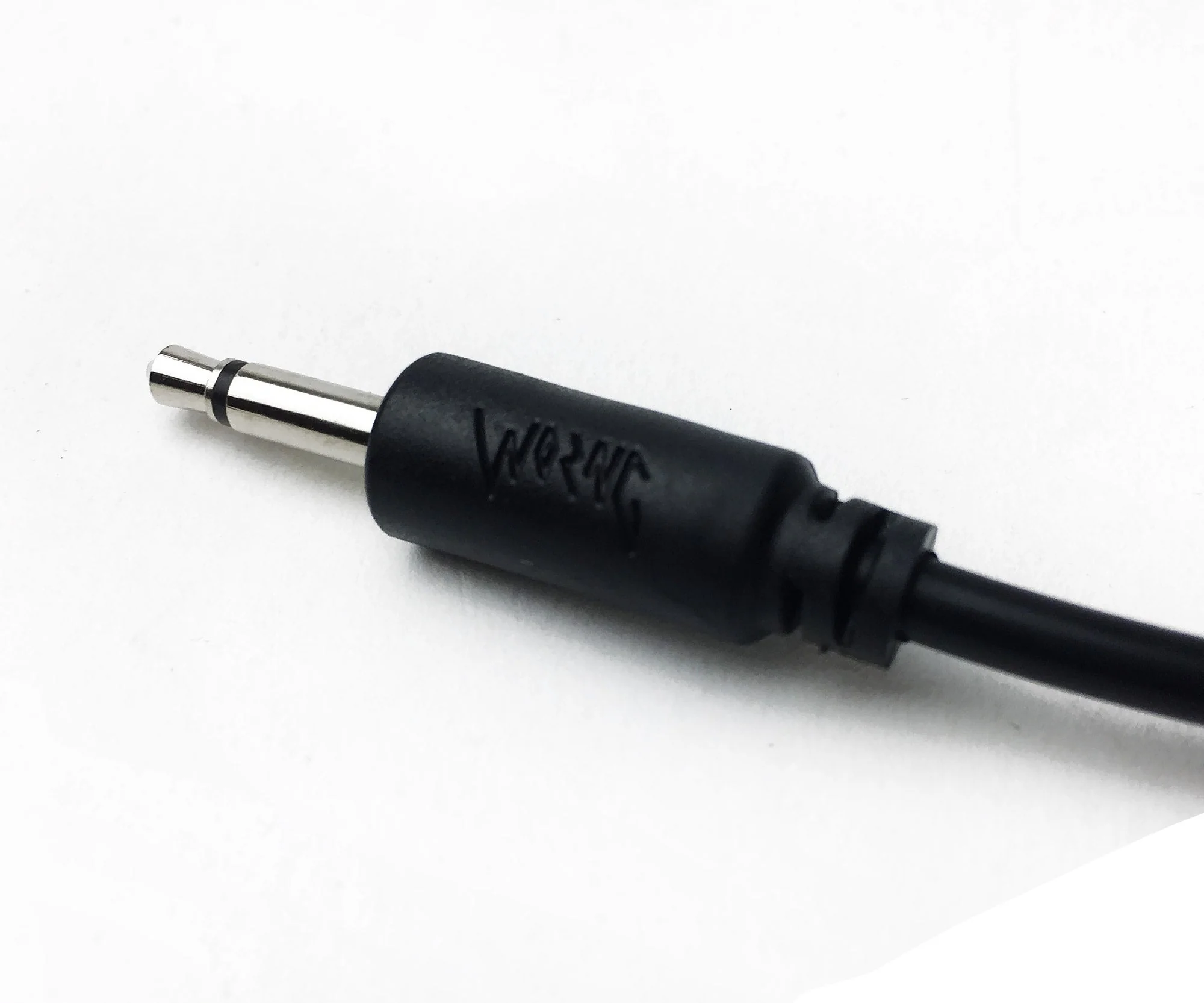 Worng 20cm Black 3.5mm Patch Cable x 5