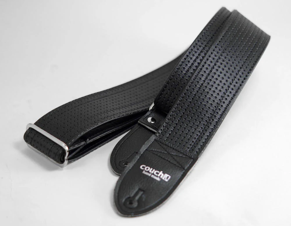 Couch Straps Vintage Black VW Guitar Strap - Image 2