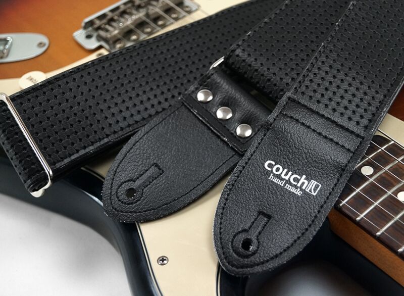Couch Straps Vintage Black VW Guitar Strap - Image 3