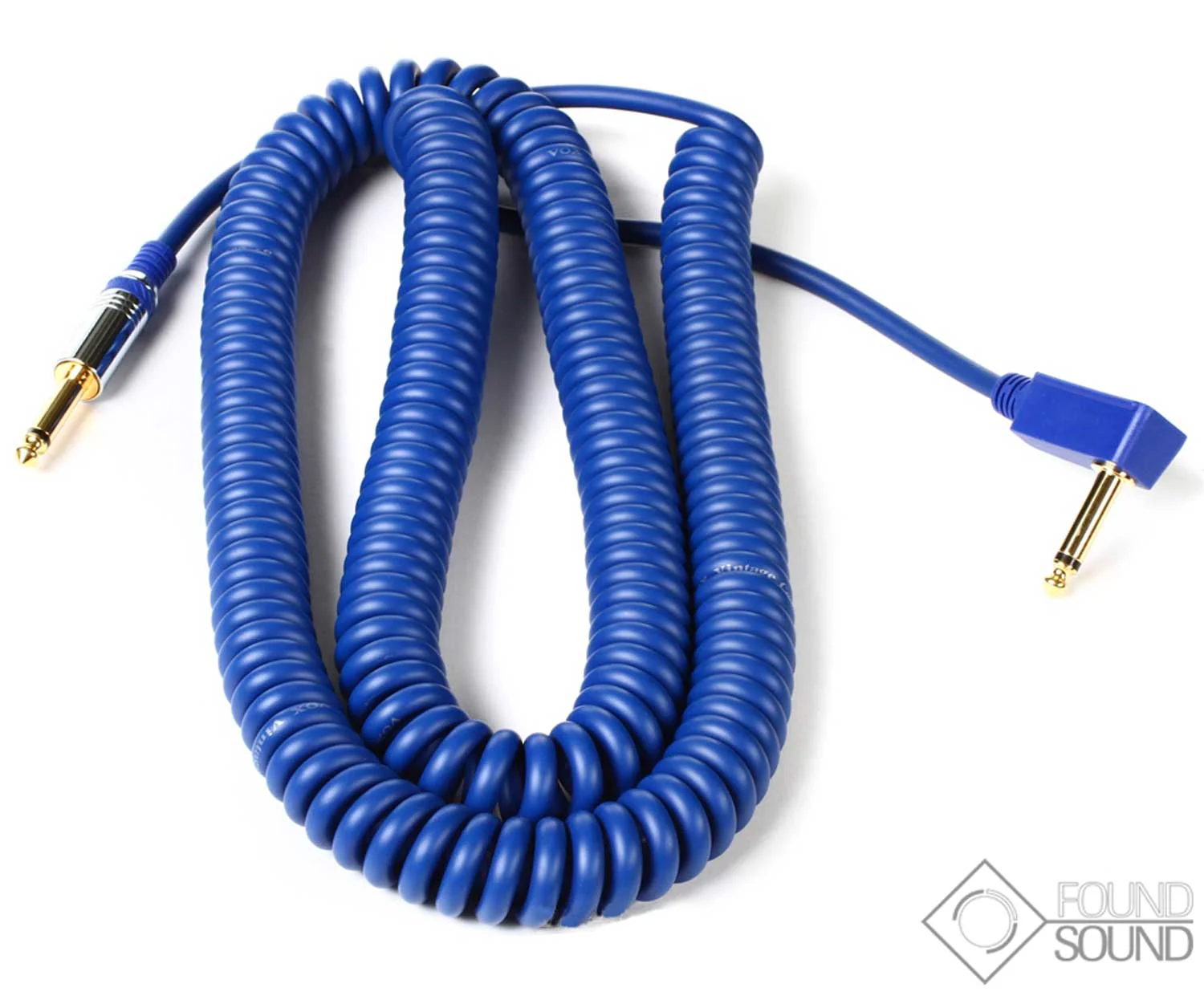 VOX VCC090 9 Metre Coiled Cable - Blue - Image 2