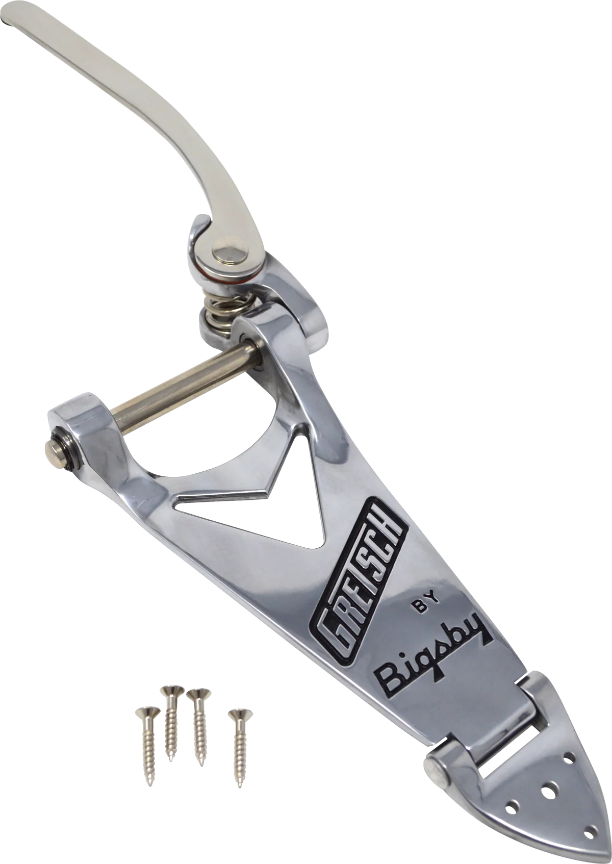 Gretsch Branded Polished Aluminum Bigsby B6C Tailpiece - Image 2