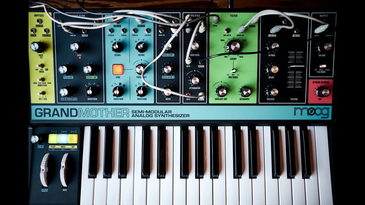Moog Grandmother 👵 Semi-Modular Analog Synthesizer - Image 3