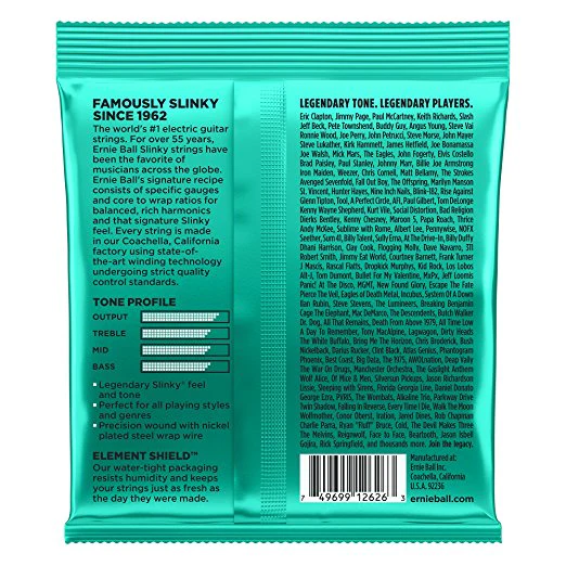 Ernie Ball Not Even Slinky Electric Guitar Strings - Image 2