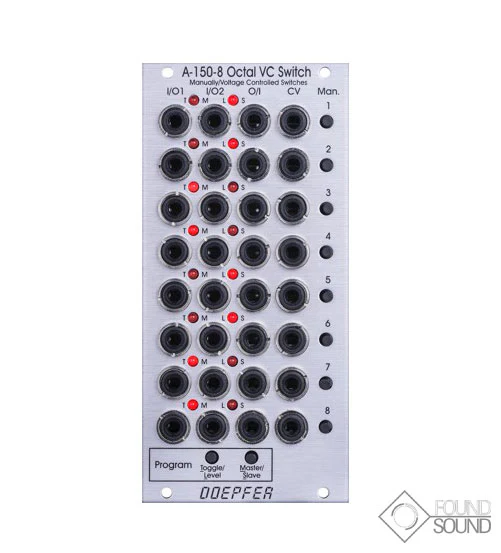Doepfer A-150-8 Octal Voltage Controlled Switch