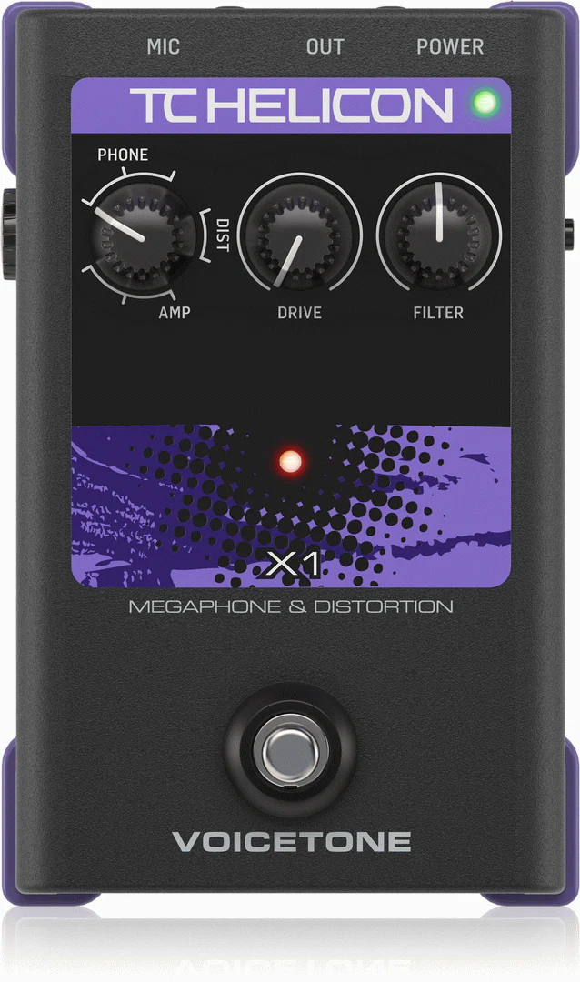 TC Helicon Voicetone X1 Megaphone & Distortion - Image 4