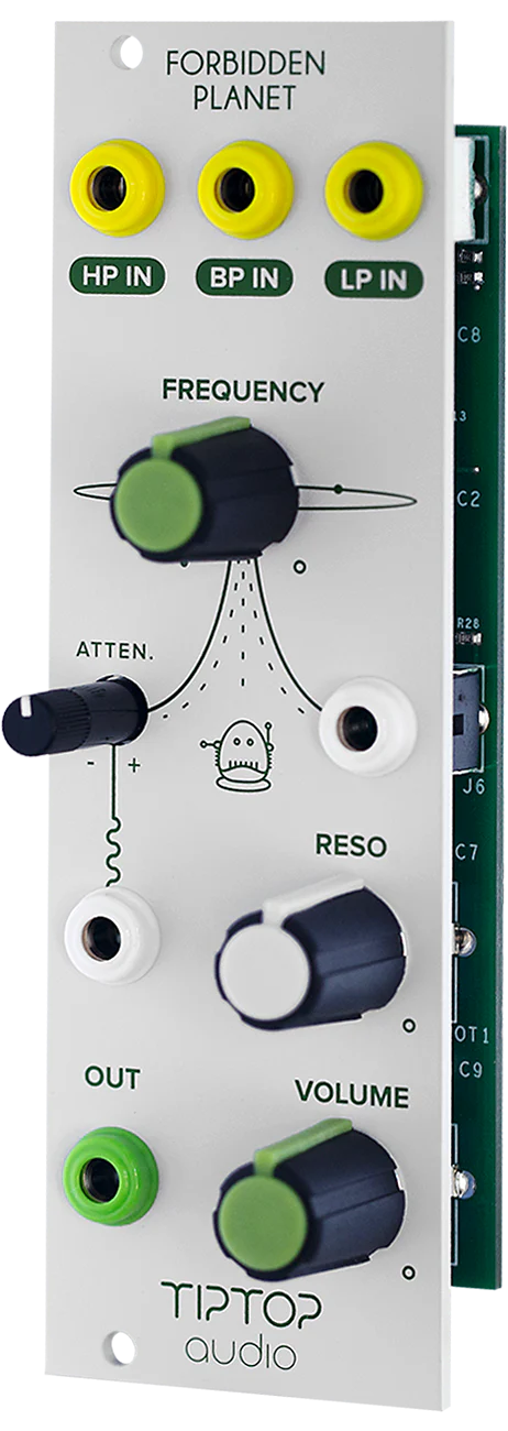 Tiptop Audio Forbidden Planet Analog Filter - White - Image 2